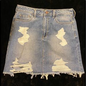 NWOT Hollister Jean Skirt!! Sz7
